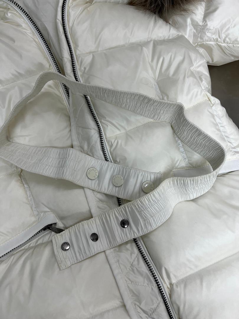 Arctic Luxe Quilted Jacket with Fur Hood