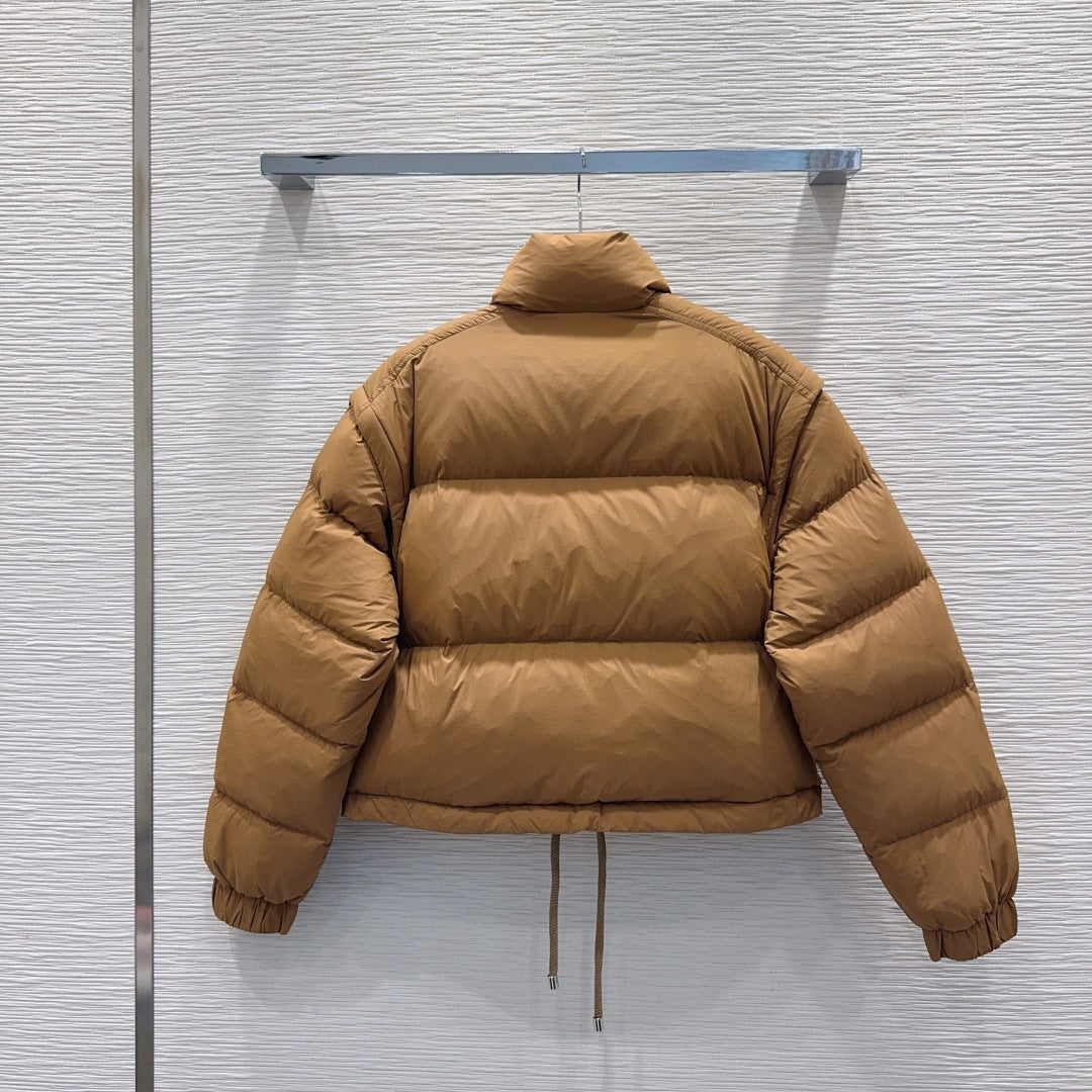 Caramel Detachable Puffer