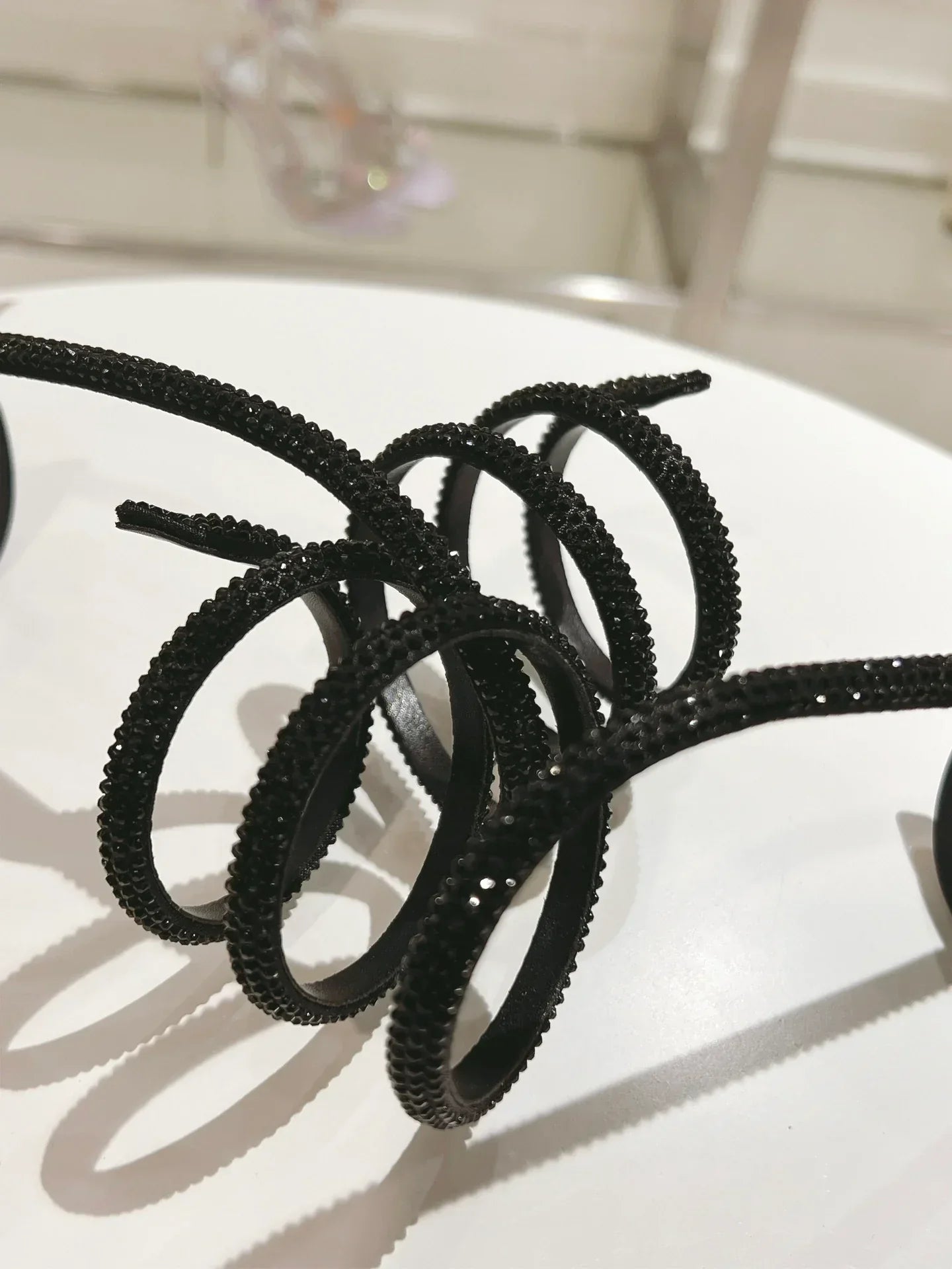 Cleo Snake-Design Heels
